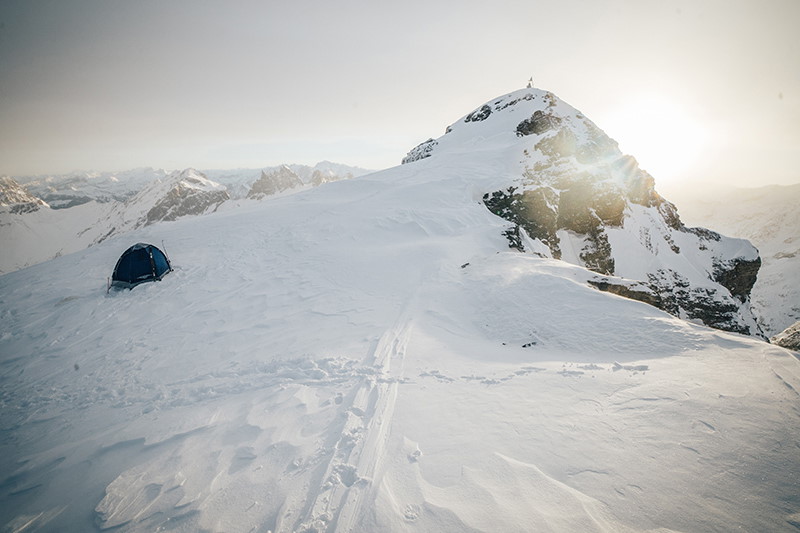 Camping - im Winter!? Bchli Bergsport
