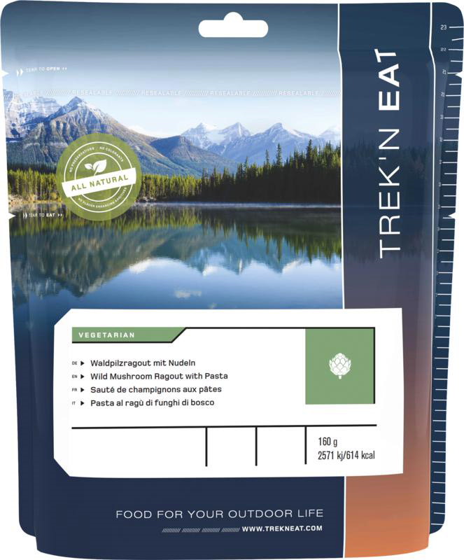 Trek 'N Eat Funghi Selvatici E Ragù Di Soia Con Pasta - Piatto Végétarien Per Outdoor - Foto 8