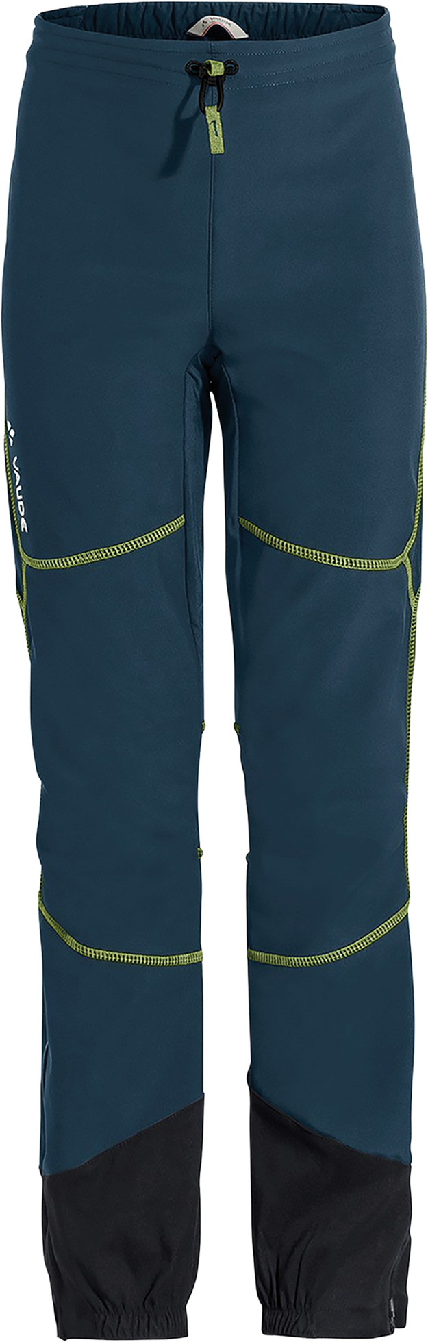 CAMLAKEE Pantaloni Cargo Bambini Jogger Bambino con Elastico in Vita, Nero, 5-6 anni