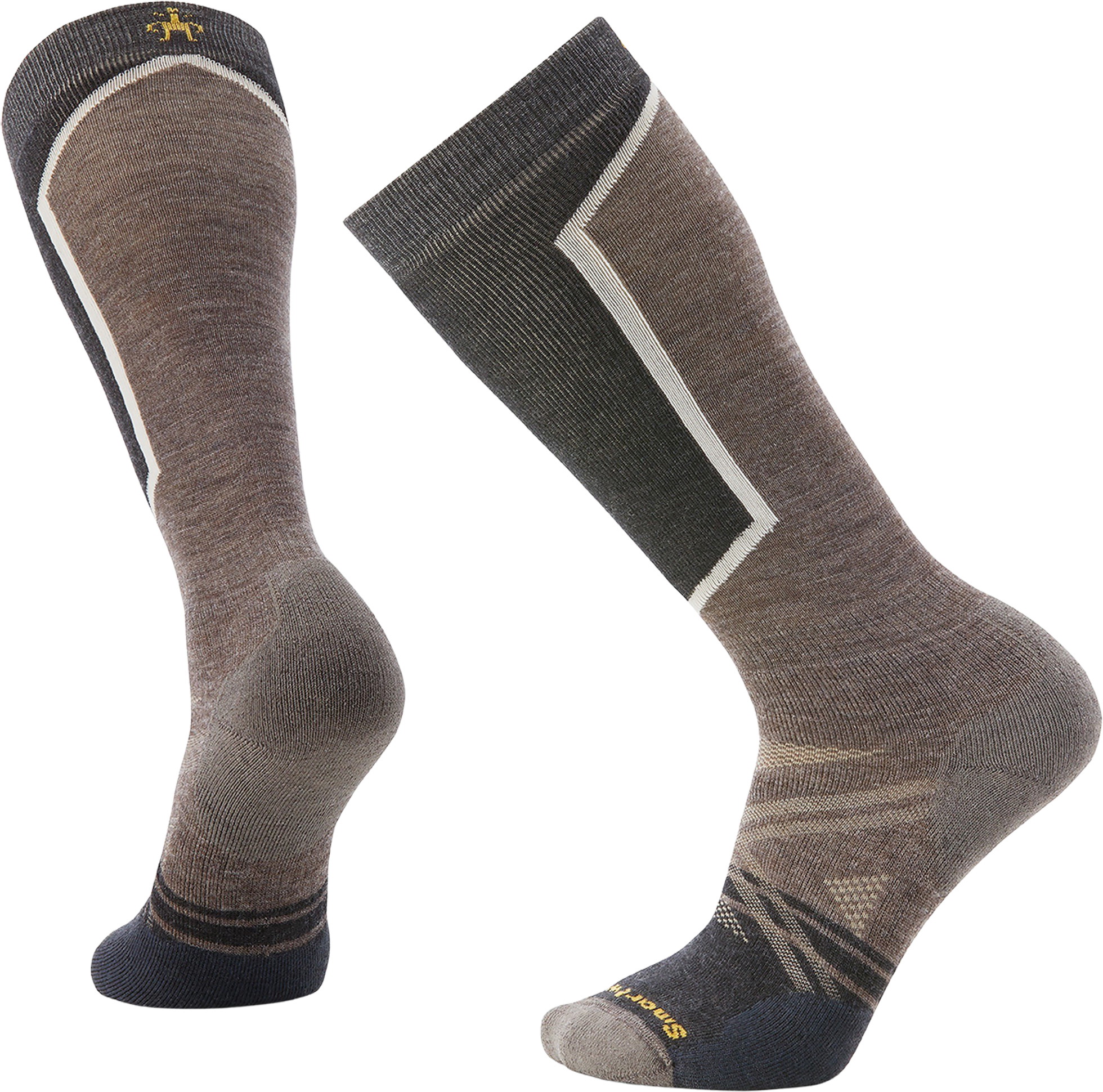 Chaussettes Ski Homme TEUEN - Laine Mérinos 50% - Lot De 2 Paires - Chaudes Et Respirantes