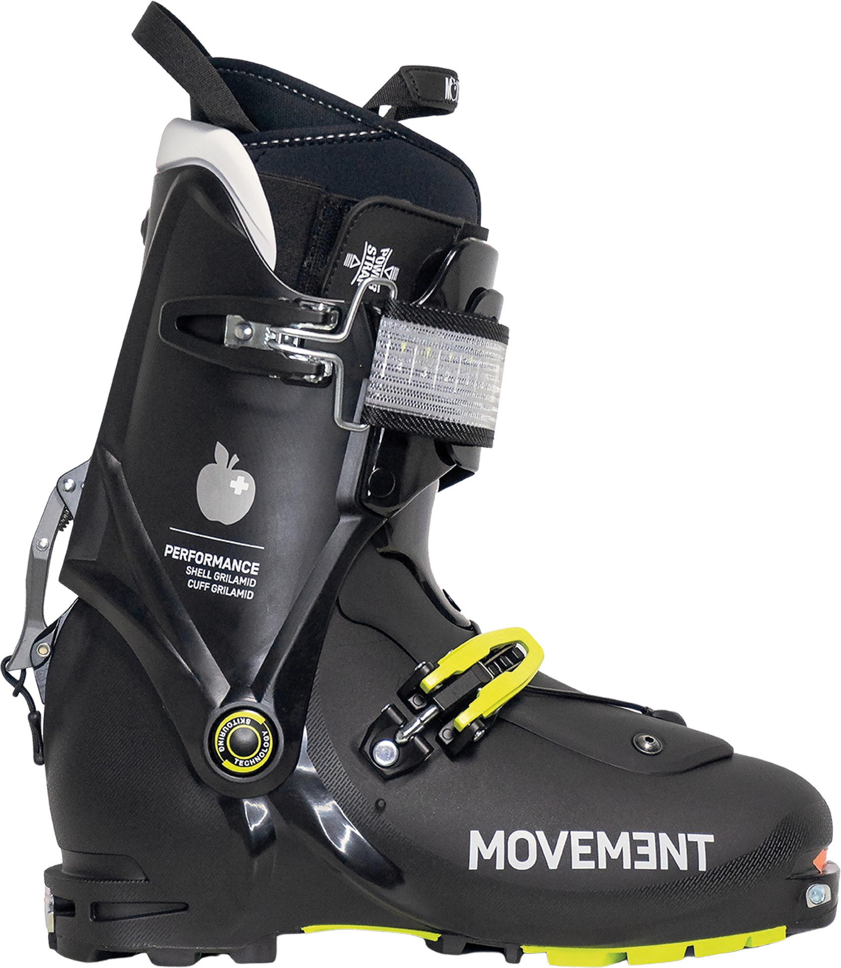 Chaussures De Ski MOVEMENT Explorer – Blanc/Noir/Chaux – 299 Mm (27.5) – Neuves