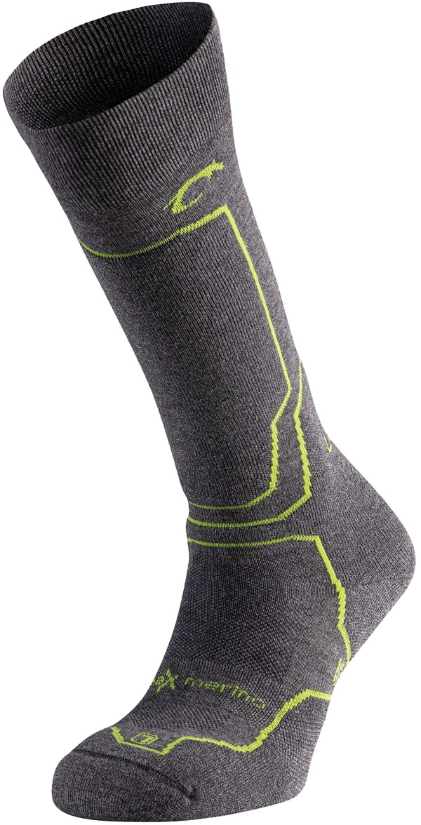 Bridgedale Calze Da Sci Di Fondo Uomo - Modello XC Classiche, Colore Grigio Tortora, Morbide E Termiche