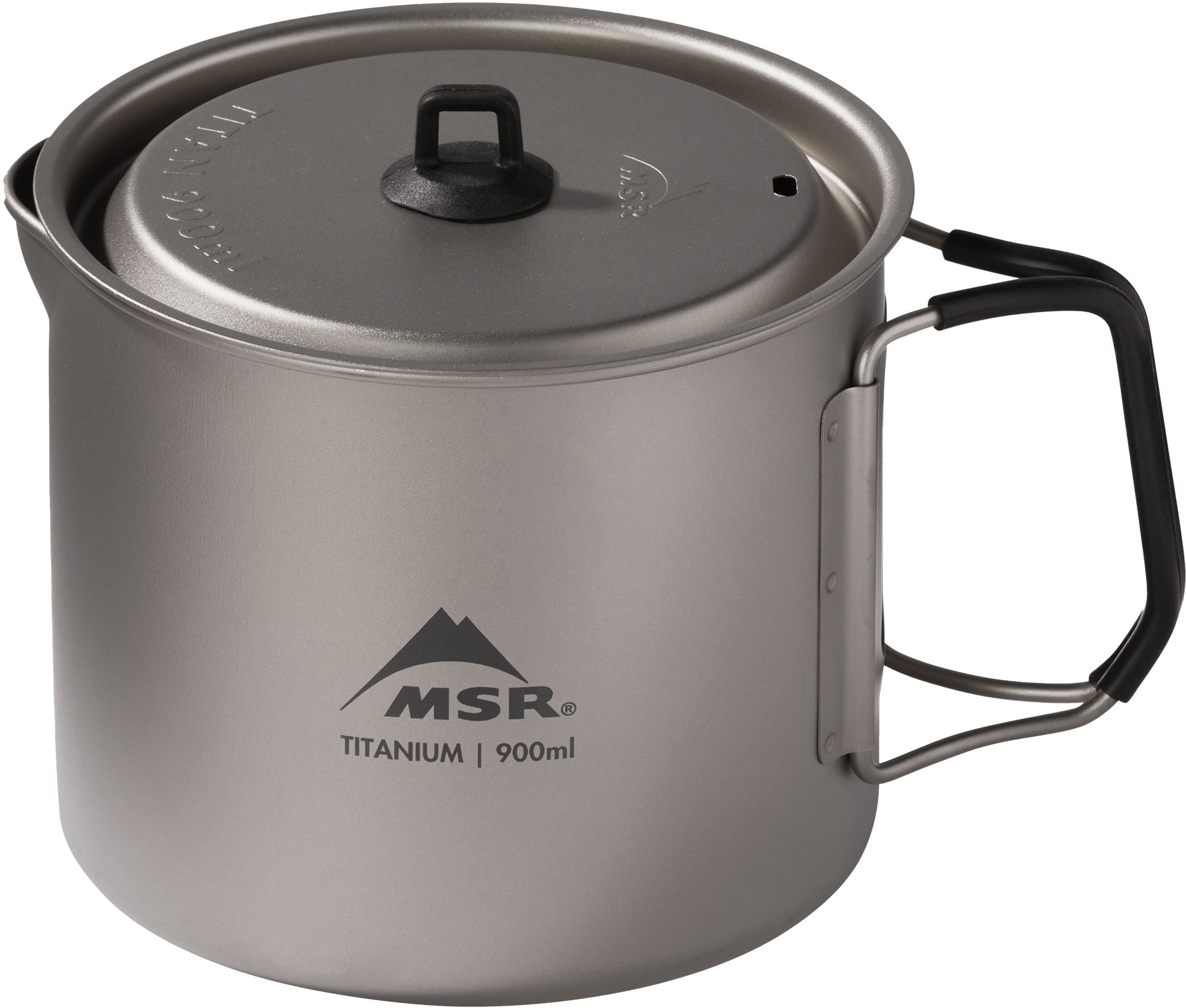 Lot De 2 Casseroles De Camping En Acier Inoxydable – 1000 Ml Et 700 Ml, Poignées Pliables, Pour Randonnée Et Trekking