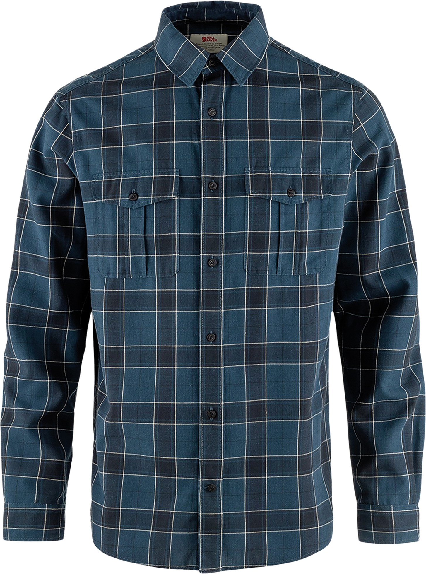 Chemise Kuhl Homme Manches Longues Bleu Moyen Coton Henley Randonnée