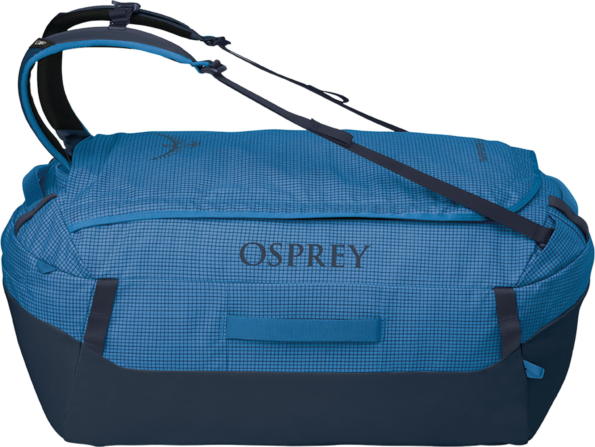 Osprey Sac à dos bleu pour femme et homme - Transporter Duffel 95 Blue Flame 306481