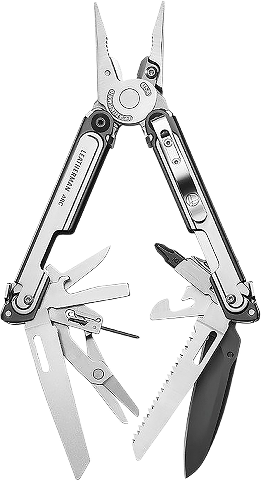 Pince Multifonction Leatherman Surge - Argentée - Étui Inclus - 10 Cm