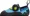 blue-neon lime