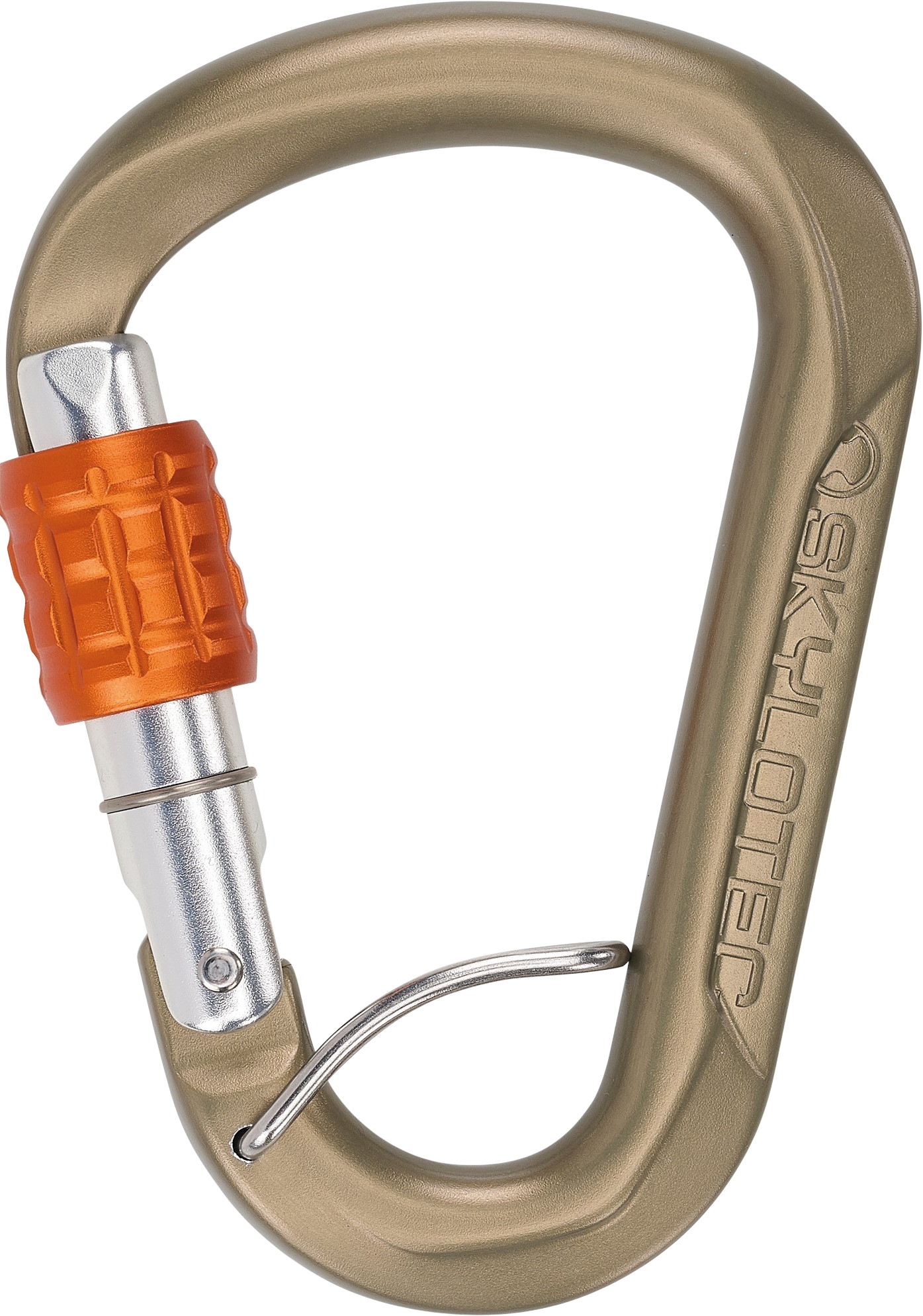 Mousqueton Escalade 35KN Avec Descendeur En 8 - Équipement Rappel Aluminium Rouge Shmsbdre