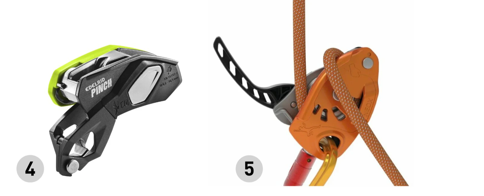 Dispositif De Sécurité Pour Corde De Descente Dynamique Dans La